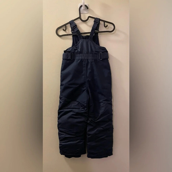 CAT & JACK NWOT Heavyweight Adjustable Snow Ski Bib Pants in Navy Blue - Picture 7 of 9